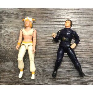 1978 Robert C Dille Buck Rogers Princess Ardella & Killer Kane Figure LOT